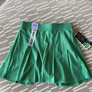 Green Tennis Skirt